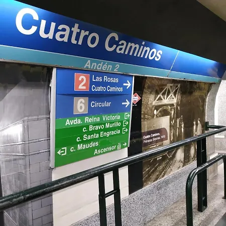 Luminoso Cerca 4 Caminos- Apartamento Reina Victoria Madryt Zewnętrze zdjęcie
